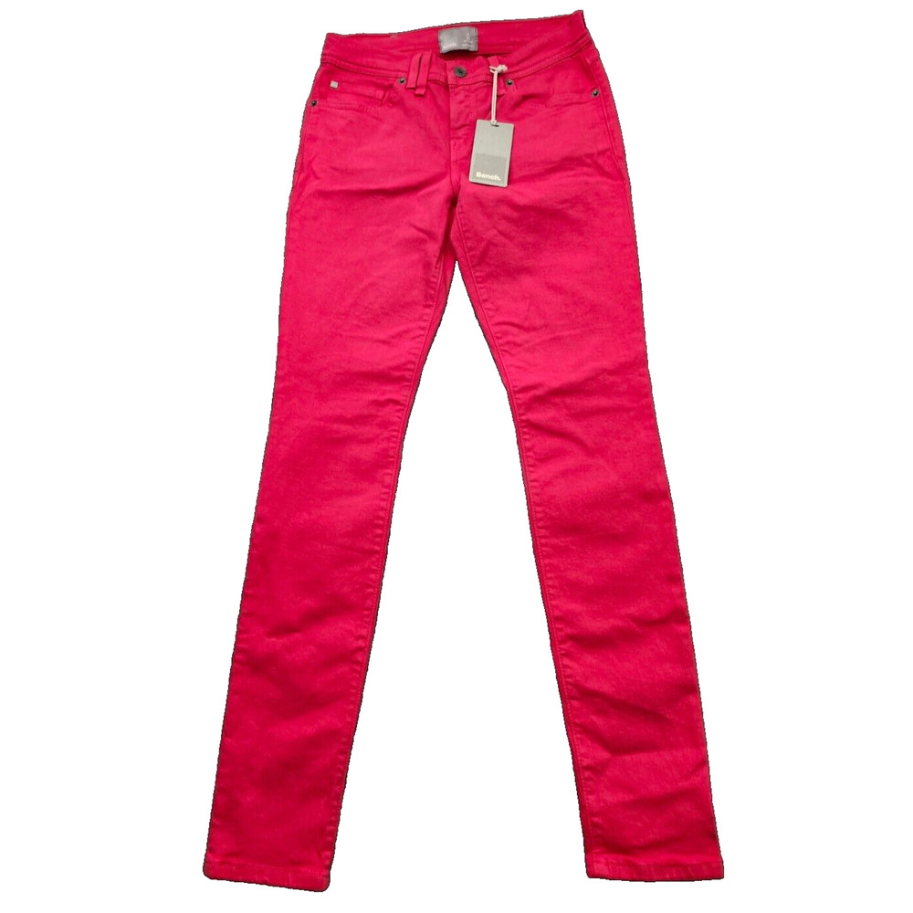 NWT Bench Urban Wear Womens Jeans Size 26w Regular Hot Pink